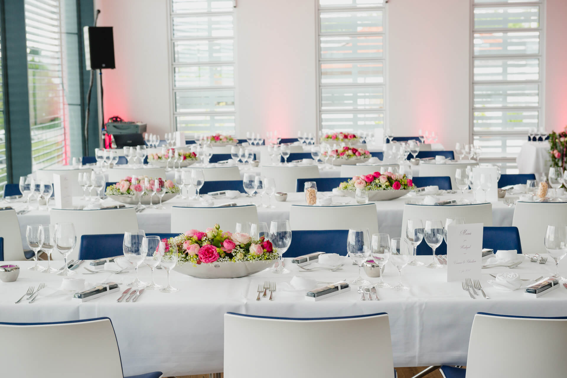 Ausstattung, Catering fleur de cuisine in Ulm, Firma Wilken Gourmet 
